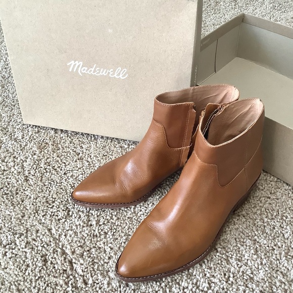 Madewell Shoes - Madewell booties boots real leather size7